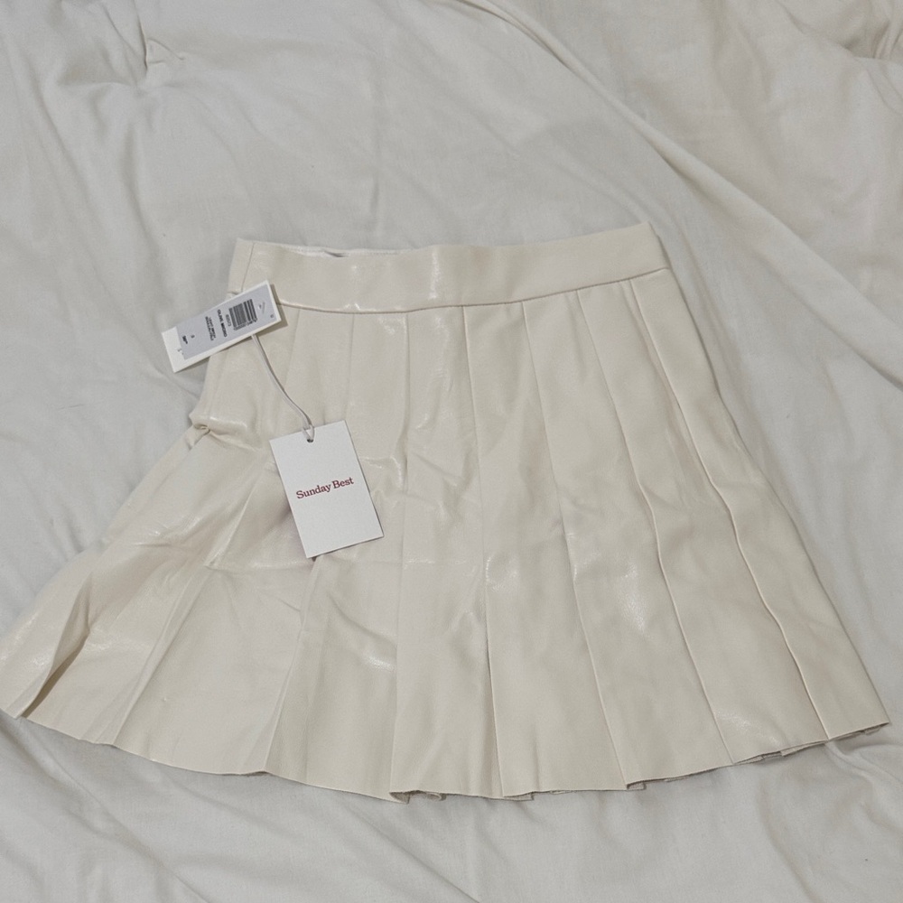 Sunday Best Olive Micro Skirt